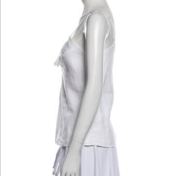 Reformation Mango White Tie-Front Cami Top - Small - Picture 7 of 14